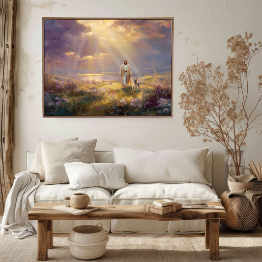 Forever by His Side: German Shepherd Print